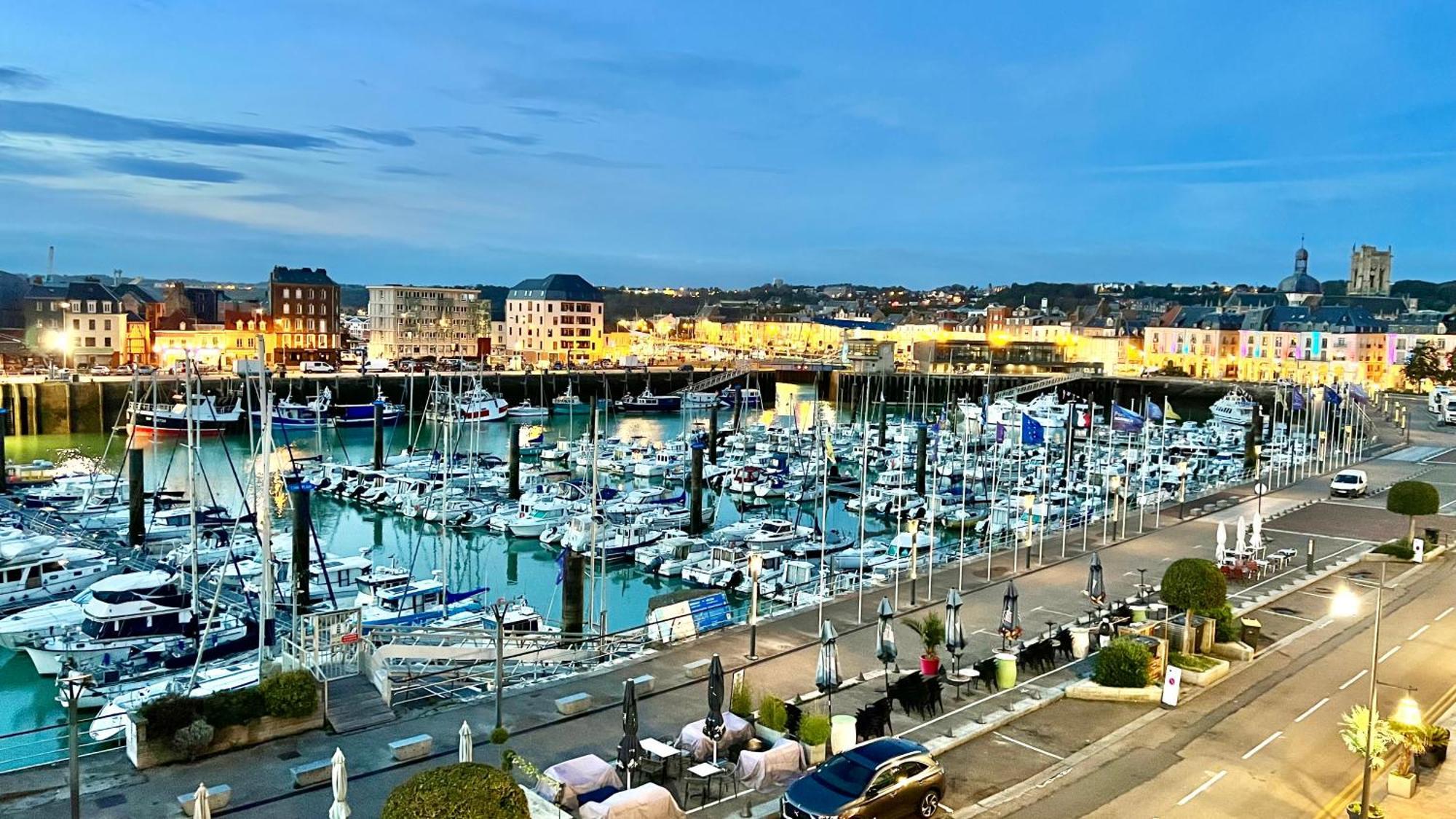 La Dunette - Splendide Vue Port Avec Les Bateaux Dieppe Dış mekan fotoğraf